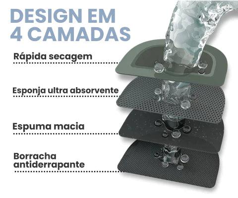 Tapete Ultra Aderente com Máxima Absorção de Água - Shop Sertão 